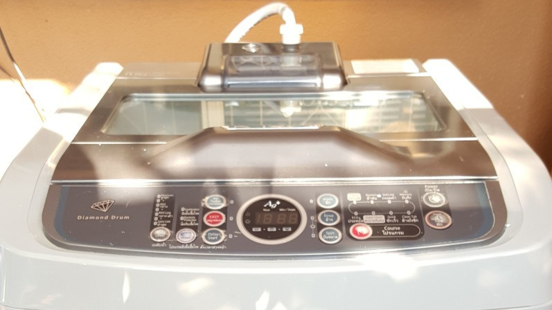 チェンマイの女性専用タイ古式マッサージスクール「V-チェンマイ」の洗濯機