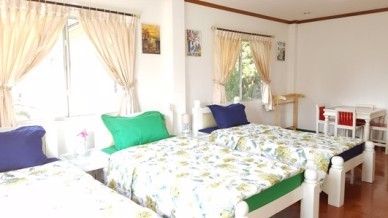 チェンマイの女性専用タイ古式マッサージスクール「V-チェンマイ」のドミトリー